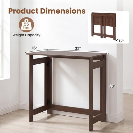 Dreamade 32" Folding Console Table