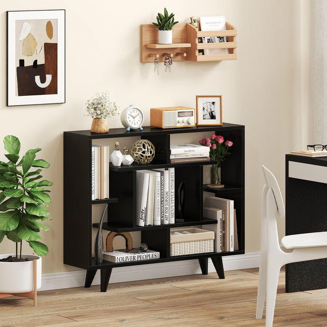 Dreamade 3 Tier Geometric Bookshelf
