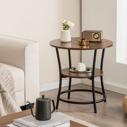 Dreamade Round End Table Set