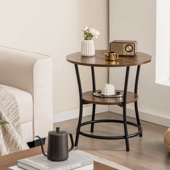 Dreamade Round End Table Set