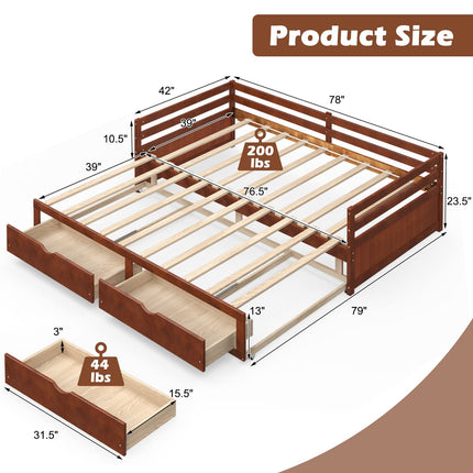 Dreamade Extendable Daybed