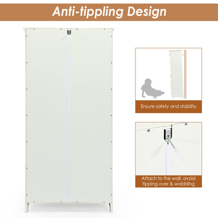 Kitchen Pantry Storage Cabinet, Wood Cupboard Organizer