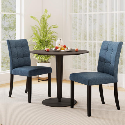 Dreamade Upholstered Dining Chairs Set for Restaurant