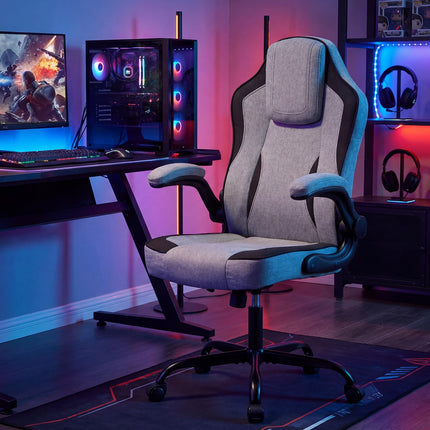 Dreamade Ergonomic Computer Office Chair with 90° Flip-up Armrests
