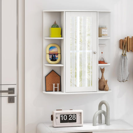 Dreamade Medicine Cabinet, Bathroom Wall Cabinet with Mirror
