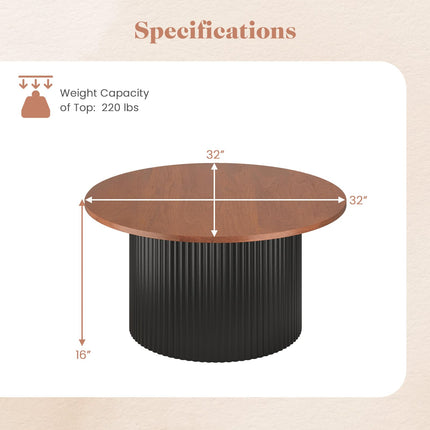 Dreamade Round Coffee Table