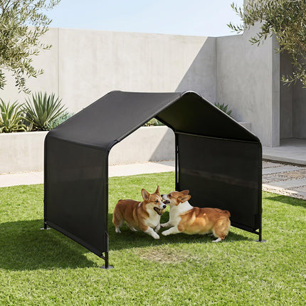 Dreamade Outdoor Dog Shade Shelter with Waterproof Canopy