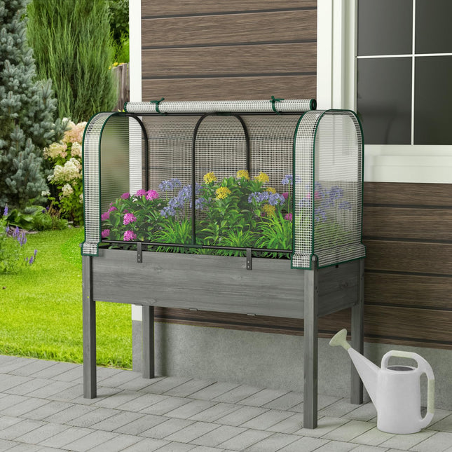 Dreamade Raised Garden Bed with Cover