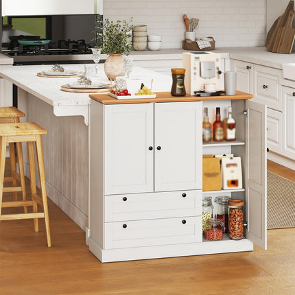 Dreamade Buffet Cabinet with Storage for Coffee Bar Dining Living Room Entryway