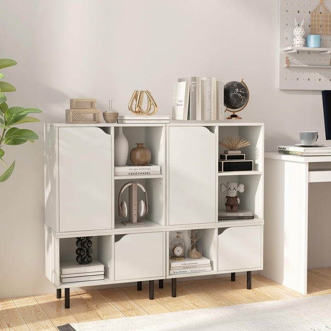Dreamade 5 Cube Stackable Bookcase