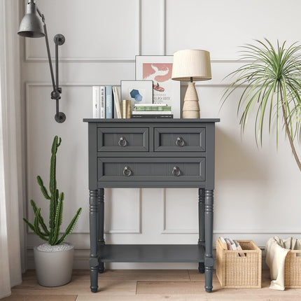 Dreamade Console Table with Drawers