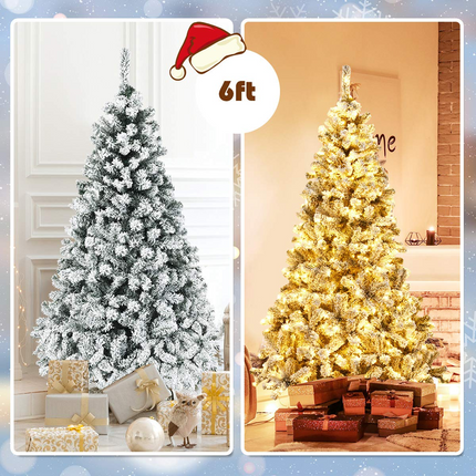 Dreamade 6ft Pre-Lit Artificial Christmas Tree - DreamadeUS