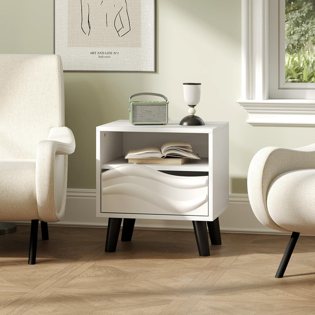 Dreamade Mid Century Modern Nightstand