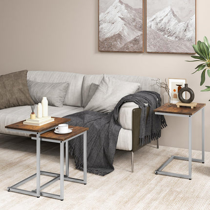 Dreamade Nesting Coffee Table Set of 3
