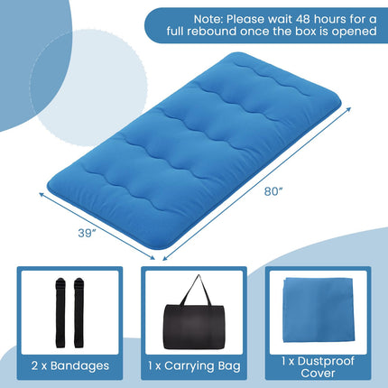 Dreamade Japanese Floor Mattress, 4 Inch Futon Mattress with Washable Cover & Storage Bag
