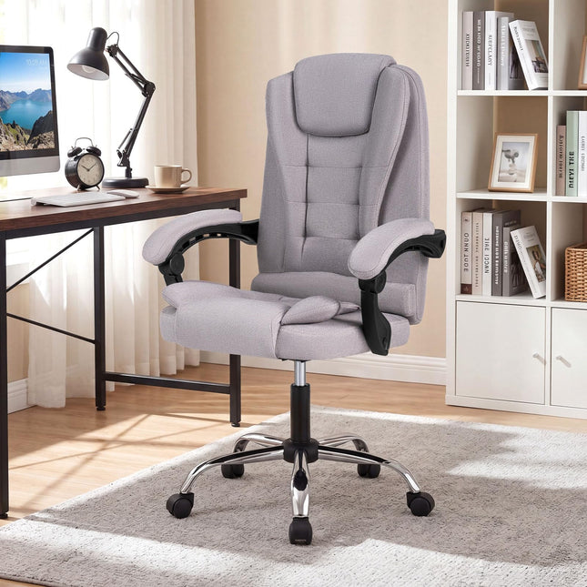 Dreamade Office Executive Chair | Ergonomic Big High Back Computer Chair with Linkage Armrests