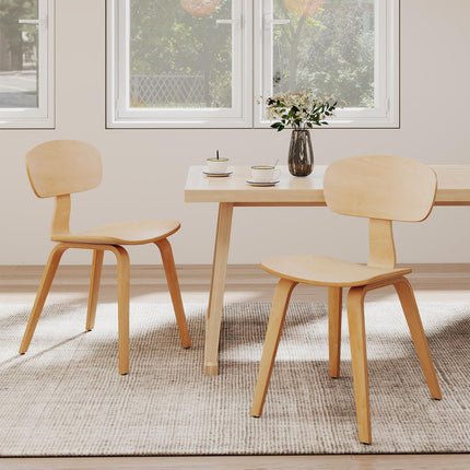 Dreamade Modern Dining Chair Set of 2/4 with Wide Seat