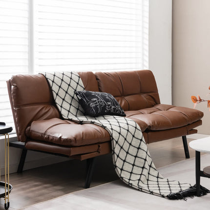 Convertible Memory Foam Futon Couch Sleeper - Dreamade