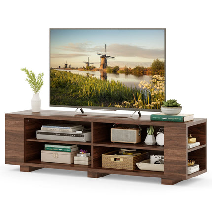 Dreamade TV Stand Entertainment Center - Farmhouse Television Table up to 65 Inches TVs, 7 Colors