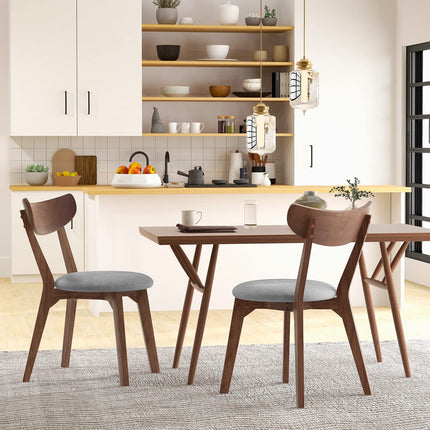 Dreamade Upholstered Dining Chairs Set of 2/4 for Living Room Restaurant
