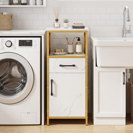 Dreamade Bathroom Storage Cabinet with Drawer