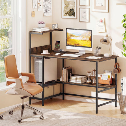 Dreamade 48" Computer Desk with Charging Station