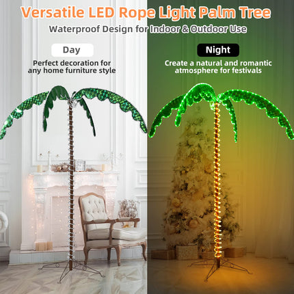 Lighted Palm Trees for Outside Patio - DreamadeUS