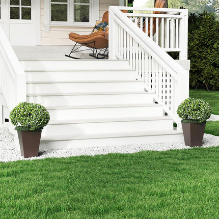 Dreamade Self-Watering Flower Pots withith Removable Inner Bucket & Drainage Holes