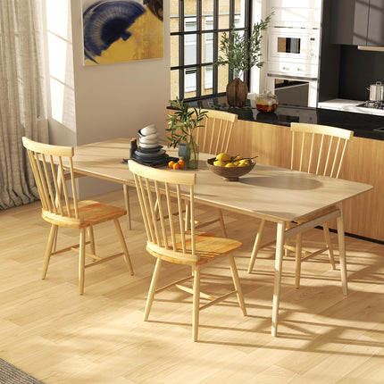 Dreamade Wood Dining Chairs Set