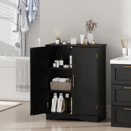 Dreamade Bathroom Storage Cabinet Modern 31.5" Cupboard with Adjustable Shelves