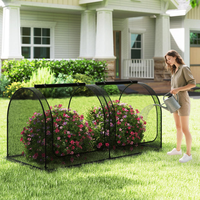 Dreamade 98” x 48” x 48” Tunnel Crop Cage