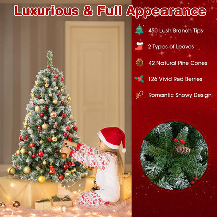 5ft Pre-Lit Christmas Tree - Dreamade