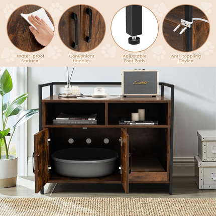 Cat Litter Box Enclosure - Dreamade