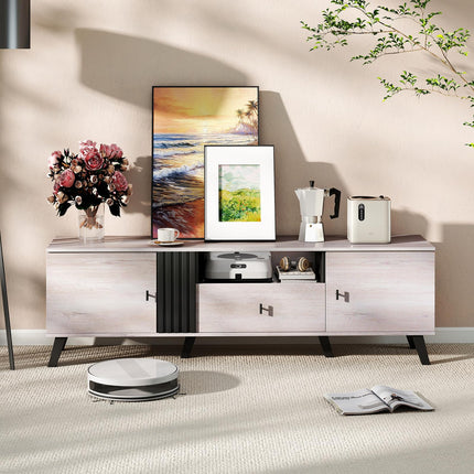 Dreamade Modern TV Stand for 65-80 Inch TV