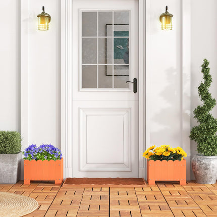 Dreamade 2 Pack Rectangular Planter Box