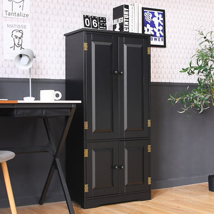 Kitchen Pantry Storage Cabinet, Wood Cupboard Organizer