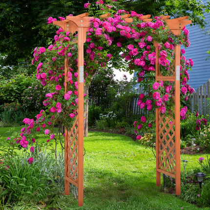 Dreamade 88inch Wood Garden Arbor