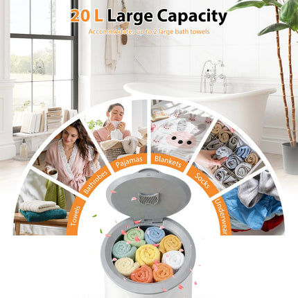 Dreamade Towel Warmer 20L Large Towel Heater Bucket