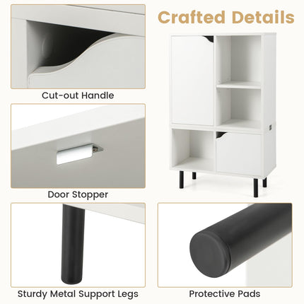 Dreamade 5 Cube Stackable Bookcase