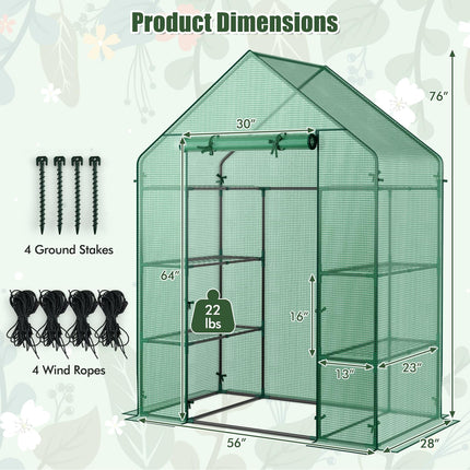 Greenhouse Outdoor Mini Walk-in Plant Green house for Plants