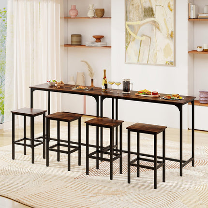 Dreamade 47.5" Dining Table Set