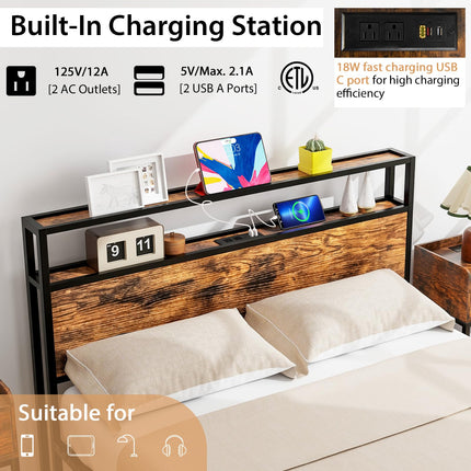 Dreamade Full Size Bed Frame