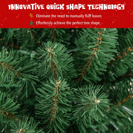 Dreamade Pre-Lit Slim Pencil Christmas Tree Slender Holiday Tree for Home Office Decoration