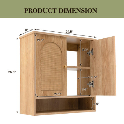 Dreamade Medicine Cabinet,Over Toilet Storage Cabinet