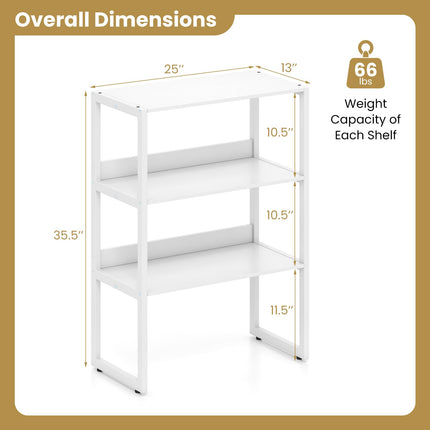 Dreamade Desktop Bookshelf for Home Office Kitchen Dorm (1/2)