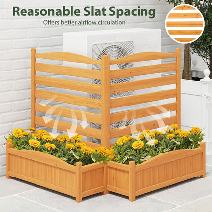 Dreamade Air Conditioner Fence Outdoor