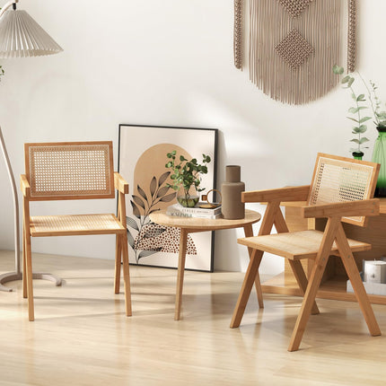 Dreamade Rattan Accent Chair Set of 2