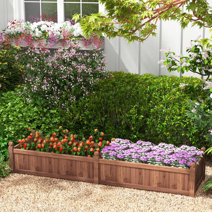 Dreamade Wood Raised Garden Bed