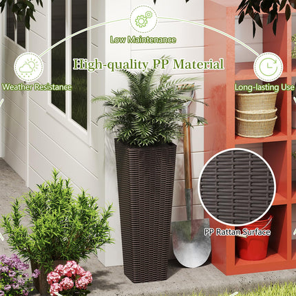 Dreamade Set of 2 Planters for Outdoor Plants