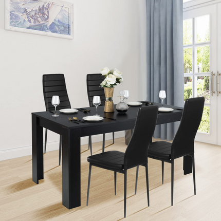 Dreamade 5 Pieces Dining Table Set, Modern Kitchen Table Set